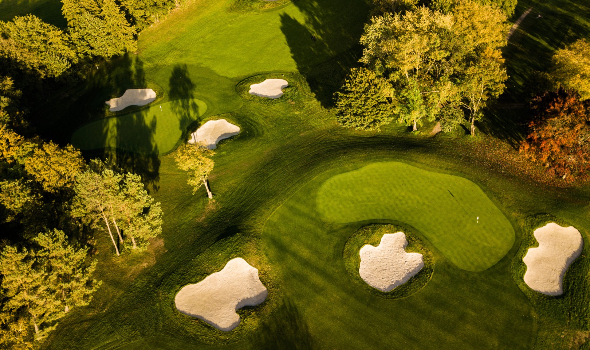 Fairway aus der Luft