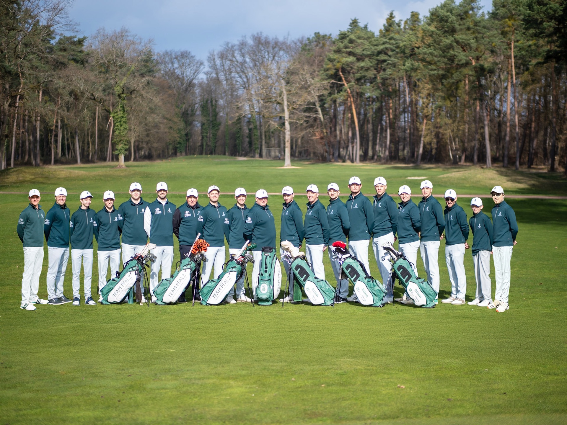 Die 1. Herrenmannschaft des Golf-Club Pfalz