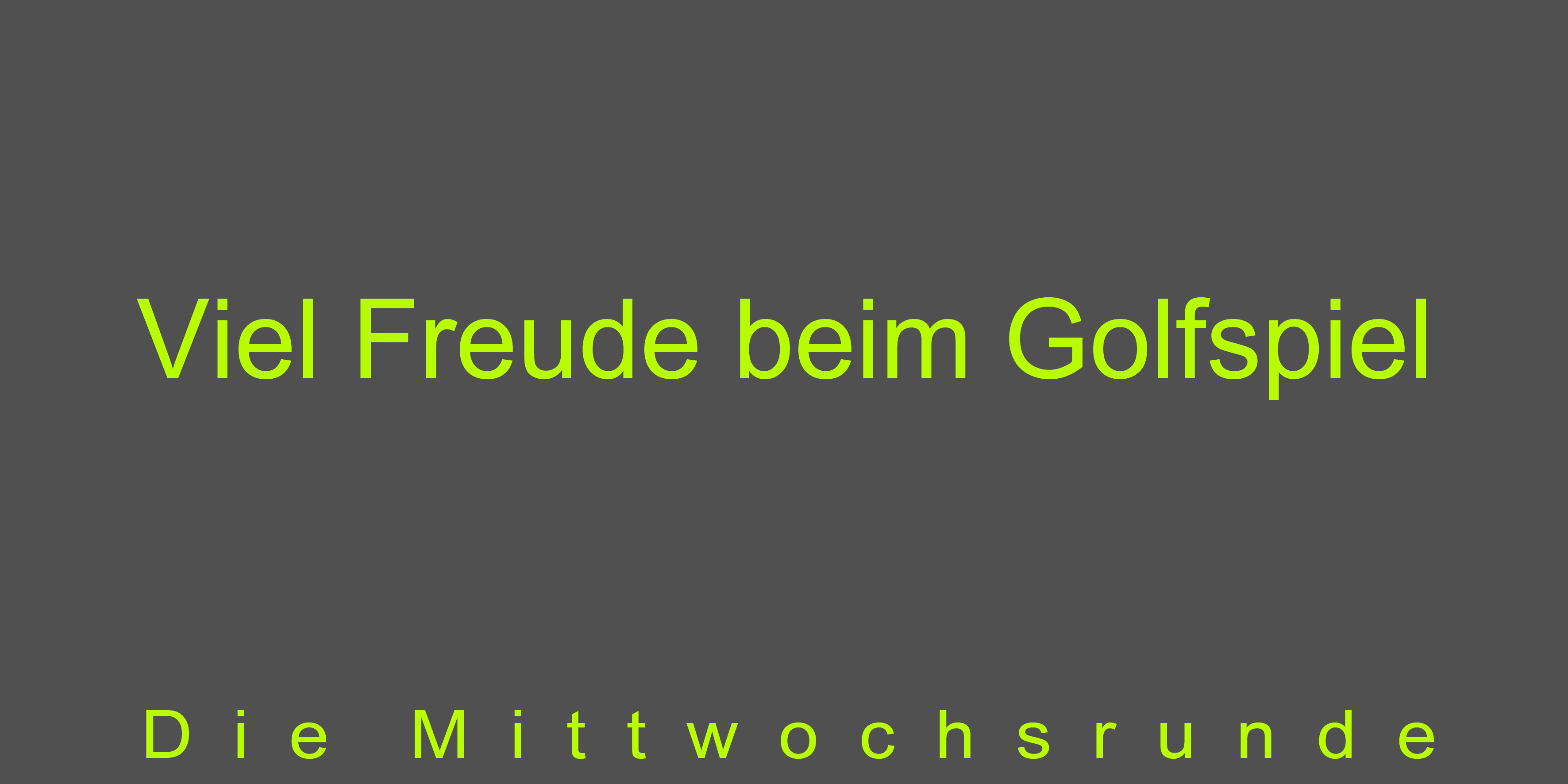 Mittwochsrunde